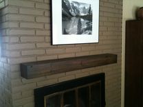 Custom Wood Mantel Shelf 4 small