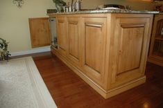 Glazed Maple Cabinets 4 small