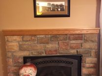 Custom Quarter-Sawn Red Oak Mantel- Craftsman Style 5 small
