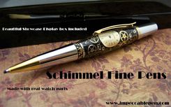 Pocket Watch Parts Pen,  Steampunk Pen 1 small