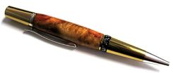 Pens Made Of Wood And Wood Resin Combinations.  Pen, Razor Handle. 6 small