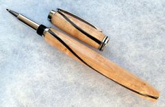 Pens Made Of Wood And Wood Resin Combinations.  Pen, Razor Handle. 7 small