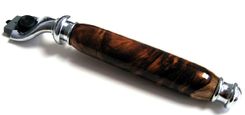 Pens Made Of Wood And Wood Resin Combinations.  Pen, Razor Handle. 11 small
