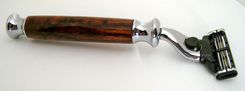 Pens Made Of Wood And Wood Resin Combinations.  Pen, Razor Handle. 12 small