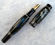 Pens, Razors Made Of Acrylics And Resins.  Fiber Materials And Stone. 2 small