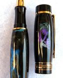 Pens, Razors Made Of Acrylics And Resins.  Fiber Materials And Stone. 6 small