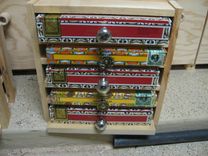 Cigar Box Chest Of Drawers,  Jewelry Box And Keepsake Box. 9 small