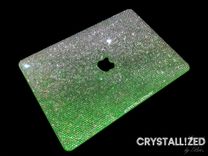 13" Mac Crystallized Laptop Case Macbook Air Pro Apple Tech Bling European Crystals Bedazzled Ombre 2 small