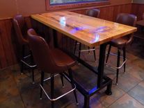 Industrial Bar Table 3 small