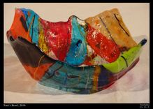 Fused Glass Serving Bowls 1 small