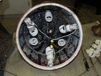 Glass Mosaic Chandelier 5 small