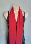Red Chiffon Scarf 2 small