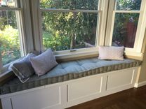 Custom Hand Tufted Mattress Cushion - Window Seat, Bench Cushion, Day Bed Cushion 5 small