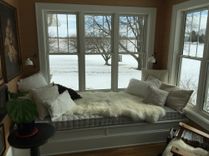 Custom Hand Tufted Mattress Cushion - Window Seat, Bench Cushion, Day Bed Cushion 1 small