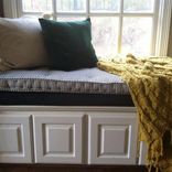 Custom Hand Tufted Mattress Cushion - Window Seat, Bench Cushion, Day Bed Cushion 2 small