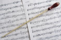 Music Conductors Baton - Handmade- Cocobolo Wood And Poplar Wood Tip 2 small