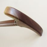 Walking Cane/Walking Stick, Black Walnut With Ash And Ebony Accent 3 small