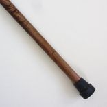 Walking Cane/Walking Stick, Black Walnut With Ash And Ebony Accent 4 small