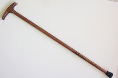 Walking Cane/Walking Stick, Black Walnut With Ash And Ebony Accent 5 small
