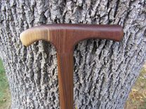Walking Cane/ Walking Stick - Black Walnut (Square Shaft) 4 small
