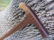 Walking Cane/ Walking Stick - Black Walnut (Square Shaft) 2 small