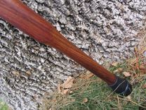 Heavy Duty - Walking Cane/ Walking Stick - Zebra Wood & Brazilian Cherry (Jatoba) 37 3 small