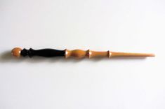 Magic Wand - Harry Potter Inspired - Wood Wand - Ebony & Pink Ivory 1 small