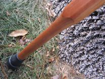 Walking Cane - Spalted Maple - Cherywood 5 small