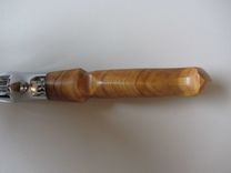 Pizza Cutter  - Stainless Steel - European Knife Handle Design 4 small