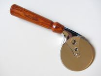 Ultimate Pizza Cutter With Cocobolo Handle 1 small