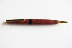 Gold Twist Pen - Honduran Rosewood - Ebony 4 small