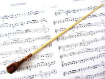 Music Conductors Baton - Handmade-Cocobolo Wood Handle And Poplar Wood Tip 2 small