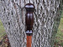 Walking Staff - Walking Stick - East Indian Rosewood - Ebony - Brazilian Cherry 2 small