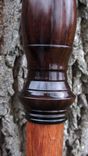 Walking Staff - Walking Stick - East Indian Rosewood - Ebony - Brazilian Cherry 4 small