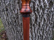 Walking Staff - Walking Stick - Cocobolo - Ebony - Brazilian Cherry 3 small