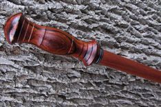 Walking Staff - Walking Stick - Cocobolo - Ebony - Brazilian Cherry 5 small