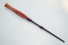 Magic Wand - Luna Lovegood Inspired - Wood Wand -Tulipwood & Brown Ebony 3 small