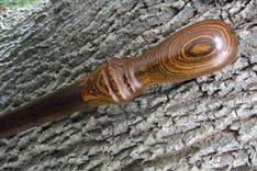 Walking Cane/ Walking Stick - Bocote And Wenge Wood 1 small