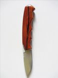 Custom Knife - Drop Point Hunter's - Stainless Steel Blade - Handmade Cocobolo Wood Handle 1 small