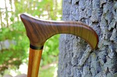 Walking Cane/ Walking Stick Made Of Amazakoue, African Blackwood, Brazilian Teak 36 1/2 1 small
