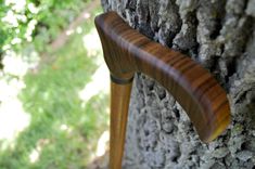 Walking Cane/ Walking Stick Made Of Amazakoue, African Blackwood, Brazilian Teak 36 1/2 3 small