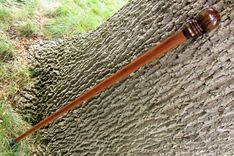 Walking Stick / Walking Cane - East Indian Rosewood, Ebony, And Bolivian Rosewood 2 small