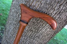 Derby Style Walking Cane - Brazilian Cherry And African Blackwood 1 small