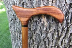 Walking Cane - Tigerwood (Concalo Alves), African Blackwood, Brazilian Cherry 36 4 small