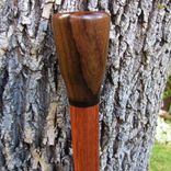 Walking Cane/ Walking Stick - East Indian Rosewood, Ebony Accent, Brazilian Cherry 4 small