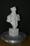 Fraternity University College Table Bust Torso Statue Sculpted Custom Example 2 small