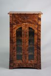 Custom Flame Birch Wine Cabinet 2 small