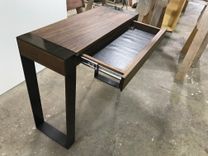 Floating Black Walnut Entry Table 2 small