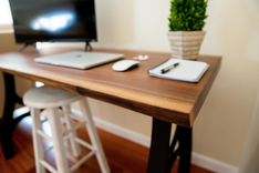 Small Space Desk, Small Wooden Desk, Small Home Office Desk, Small Work Desk, Small Desk Table 3 small