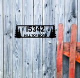 Personalized Metal Address Sign 1 small